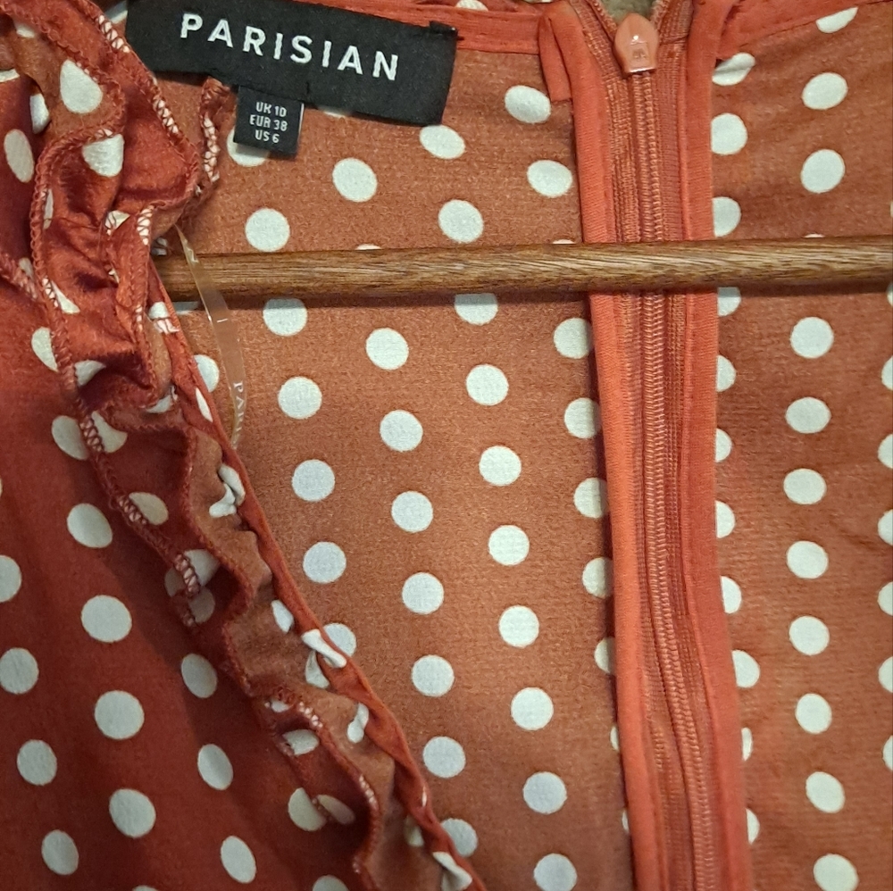 Dark Orange/Rust dress